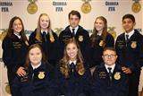 2021-2022 Area FFA Officers